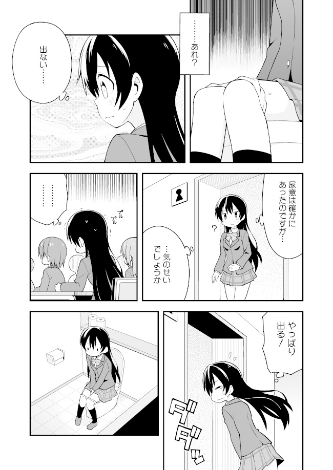 海未とトイレ<ワケあり品>※表紙に傷有り