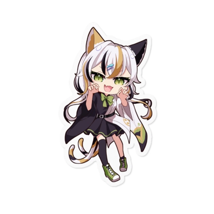 猫又ちゃんステッカー