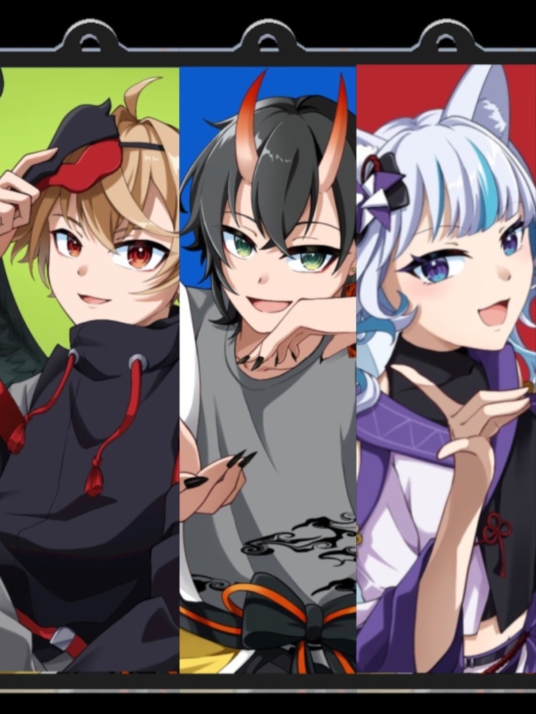 【数量限定】三妖怪アクリルキーホルダー