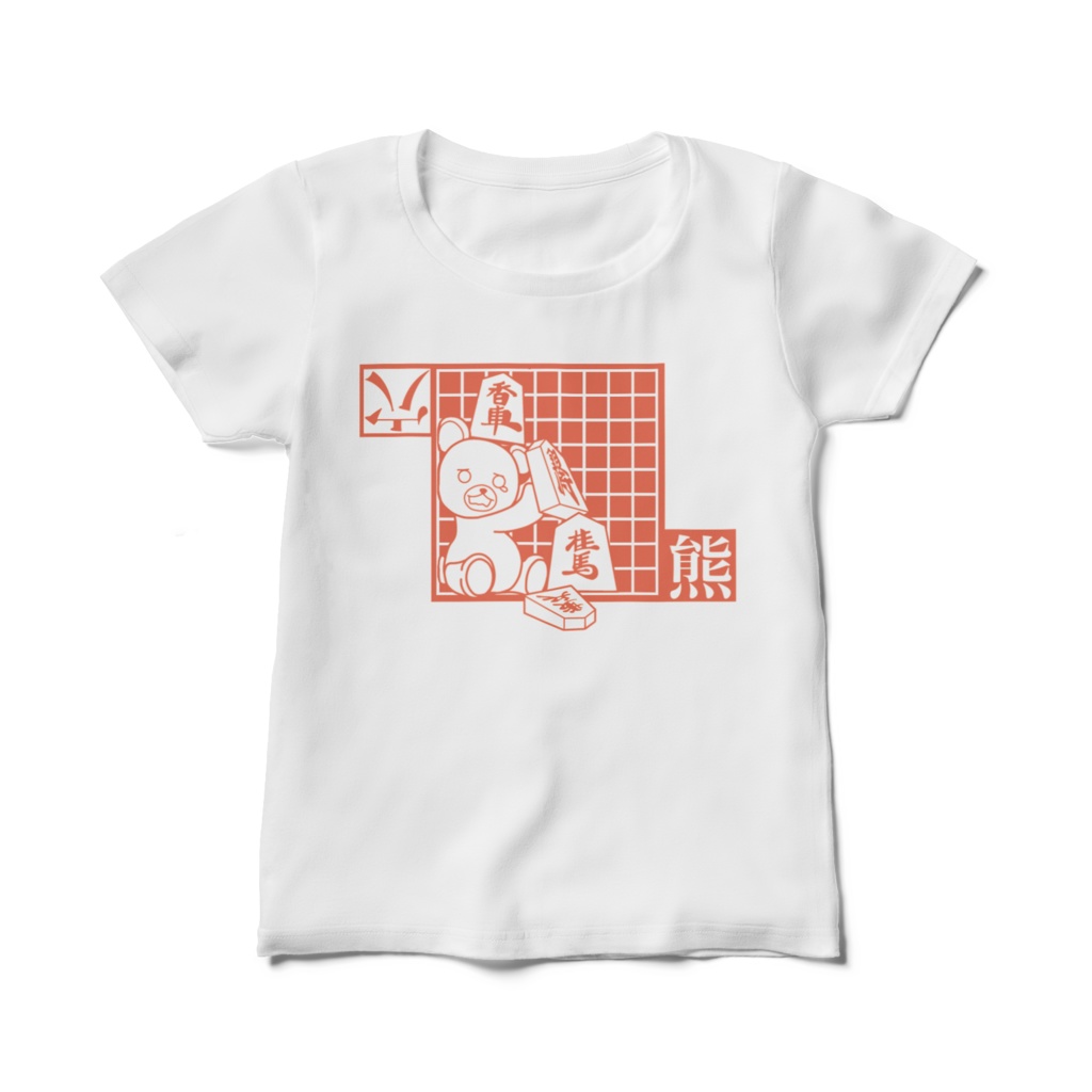 レディースあなぐまちゃんTシャツ