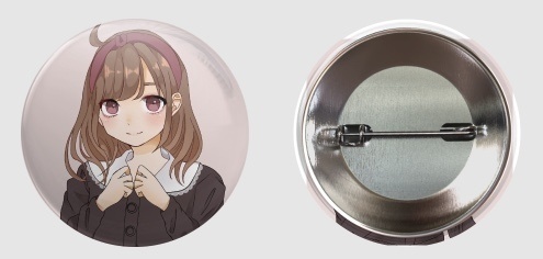 まいまいオリジナル缶バッジ