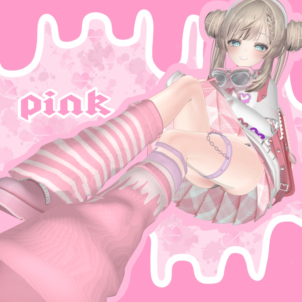 -まぬか・かりん・シフォン-専用✧♡ルーズソックス✧♡カラー3種類&ガーターベルト付