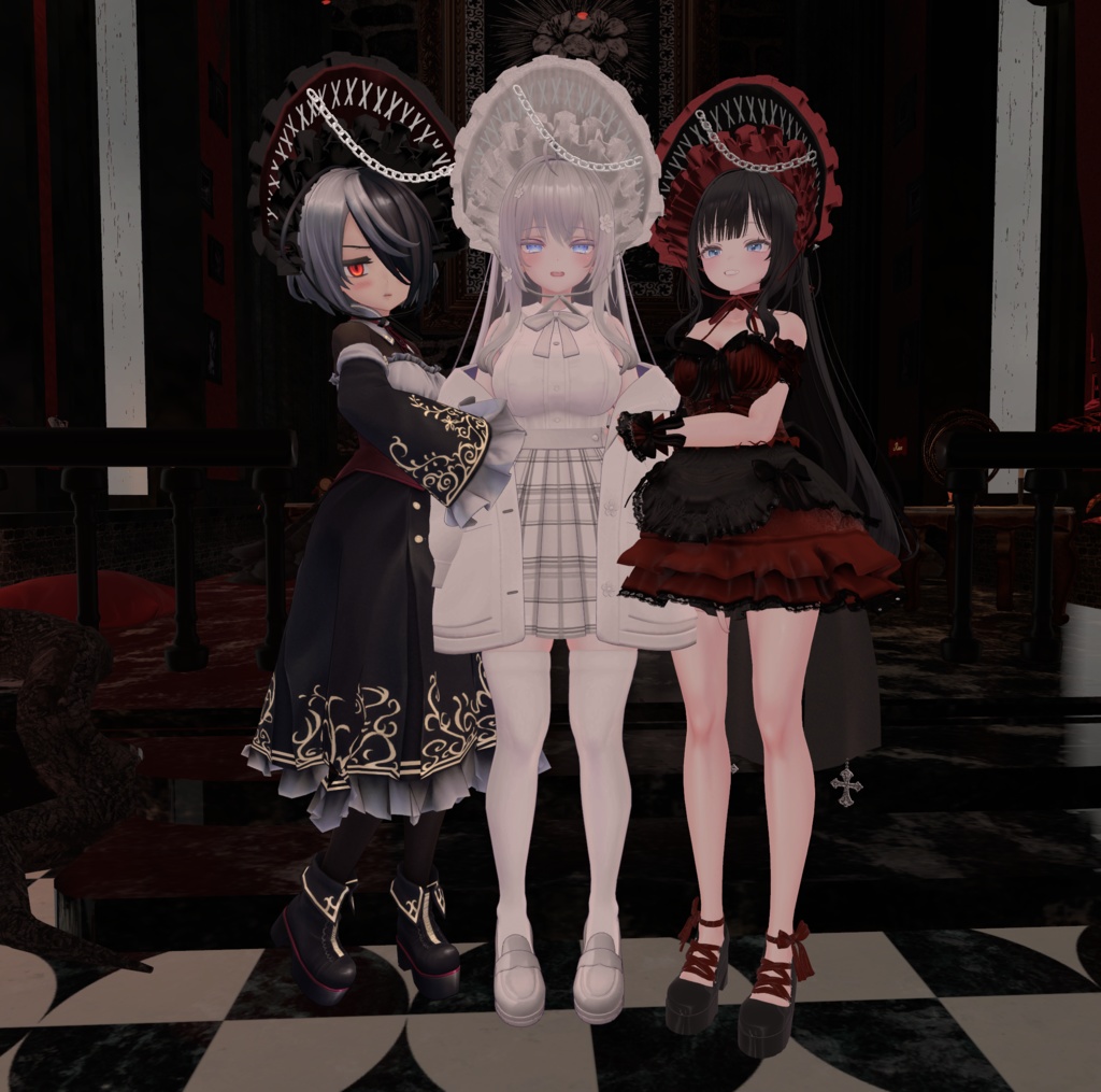 フリーサイズヘッドドレス🕊️♥6色付き♥