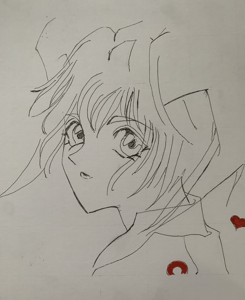 手描きイラスト　マークフェルド・マティア（再販）