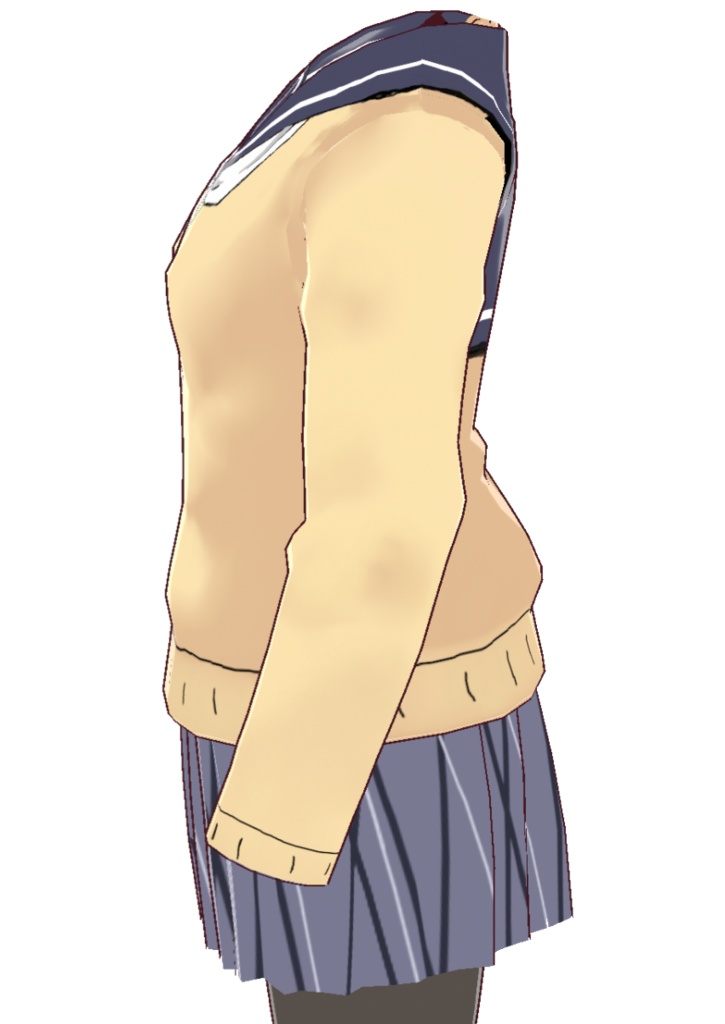 【SCHOOL UNIFORM】 VROID YURU CAMP UNIFORM