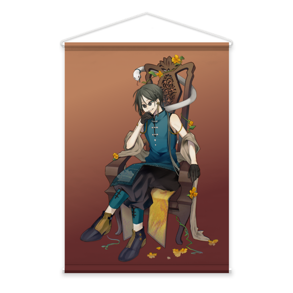 スパイ教室　タペストリー スパイ教室 ほぼ等身大タペストリー［モニカ］【描き下ろし】