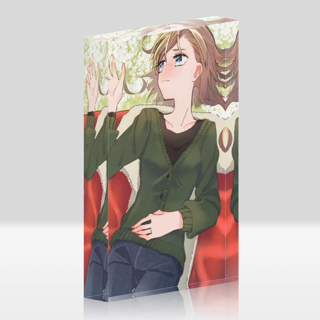 身内用卓キャラアクリルブロック