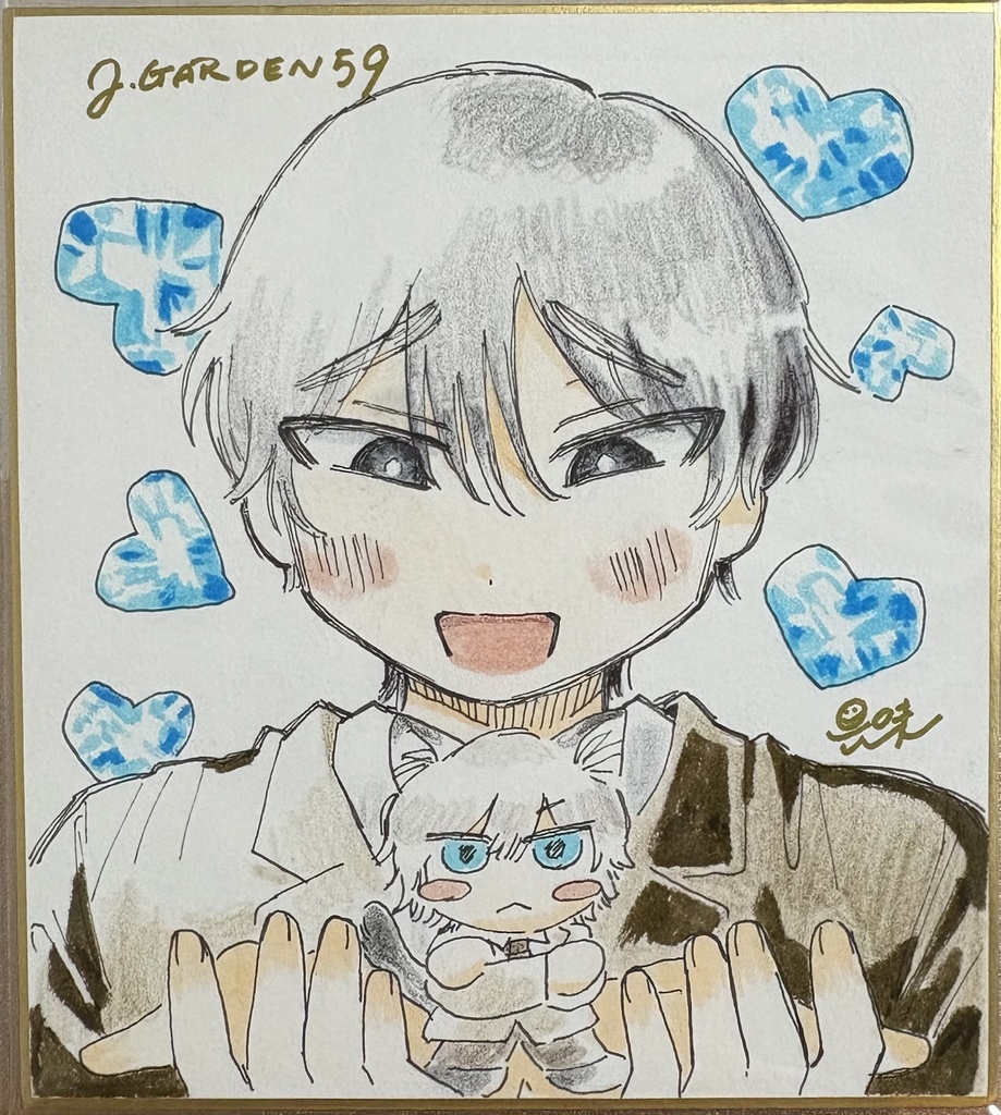 【J.GARDEN59】色紙原画