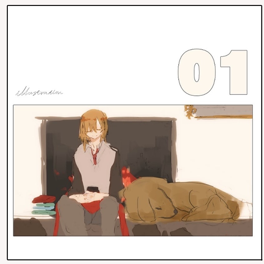 Artbook 1 　｜　A5正方形　｜　12p