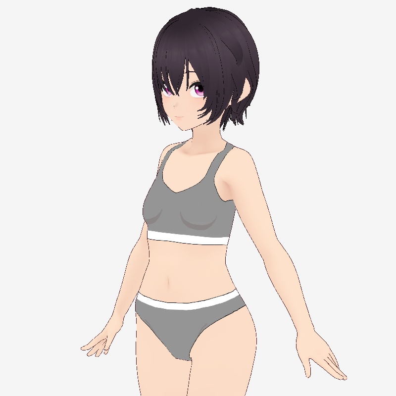 【VRoid用】よく見る下着セット【FREE】