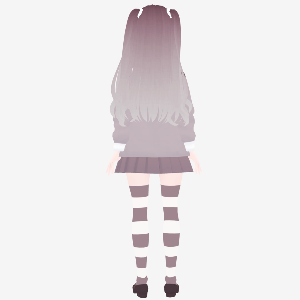 【VRoid・VRMアバター】ふたばちゃんver1.01【FREE】