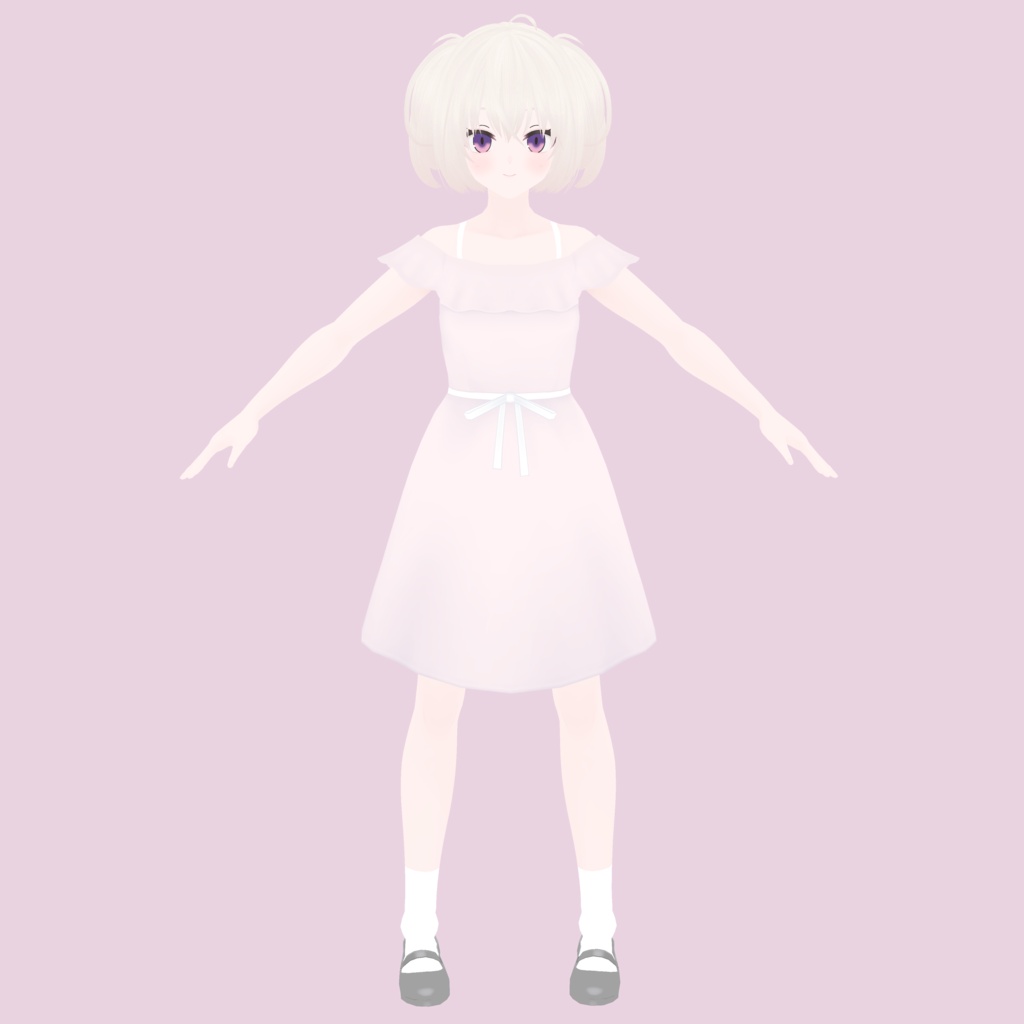 【VRoid・VRM】mingちゃんver1.2【FREE】