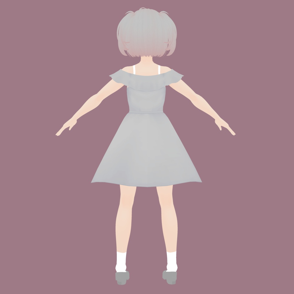 【VRoid・VRM】mingちゃんver1.2【FREE】