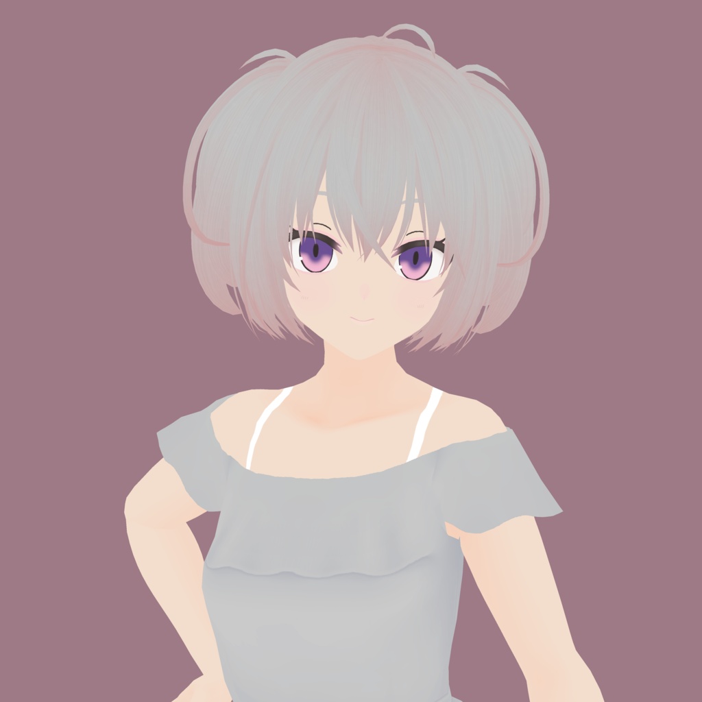 【VRoid・VRM】mingちゃんver1.2【FREE】