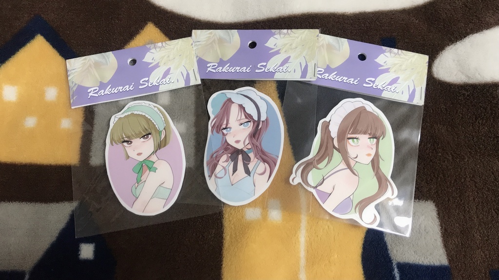 ヘッドドレスガールズシール