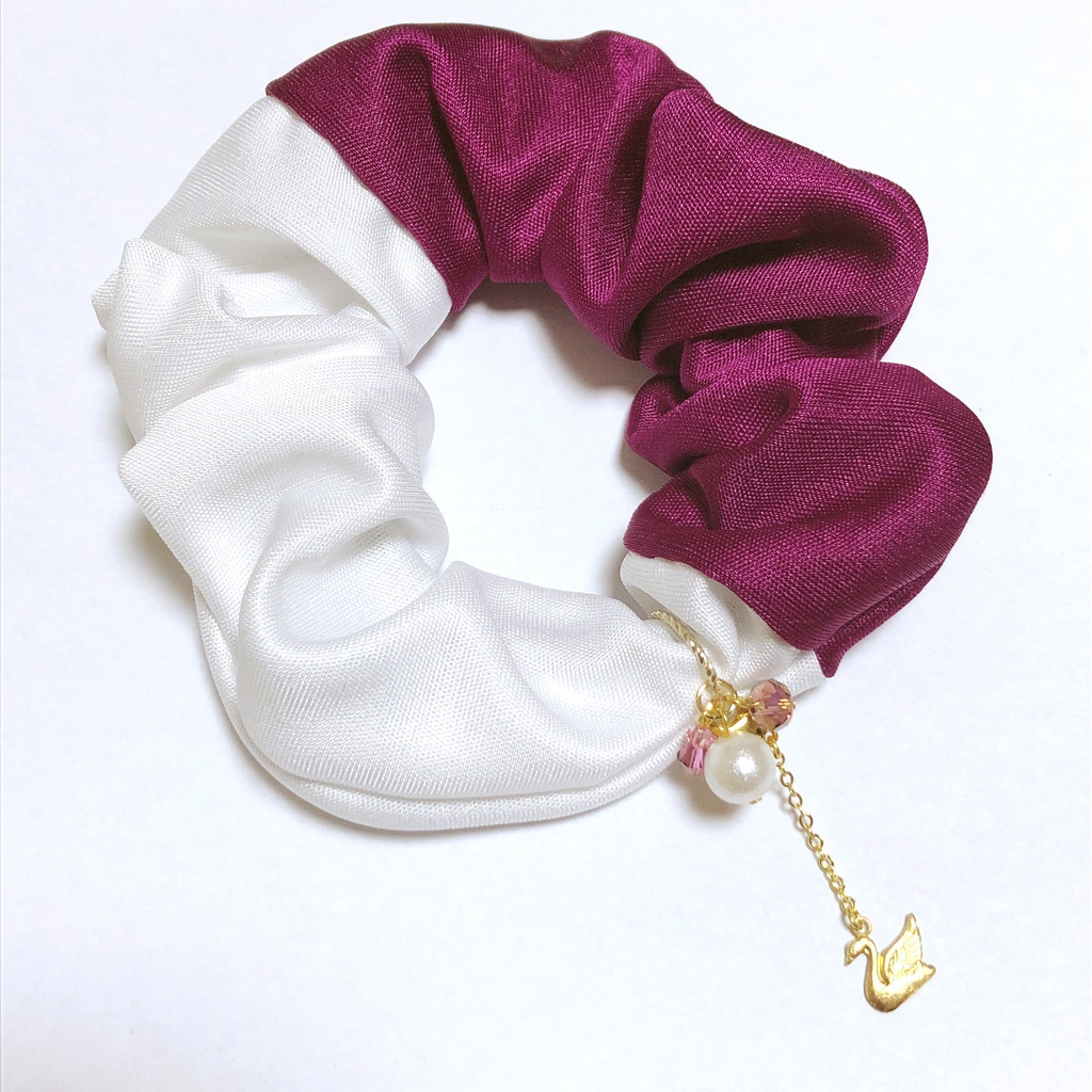 チャーム付きシュシュ♡ハイキューイメージカラー(🆕梟谷リニューアル!!)