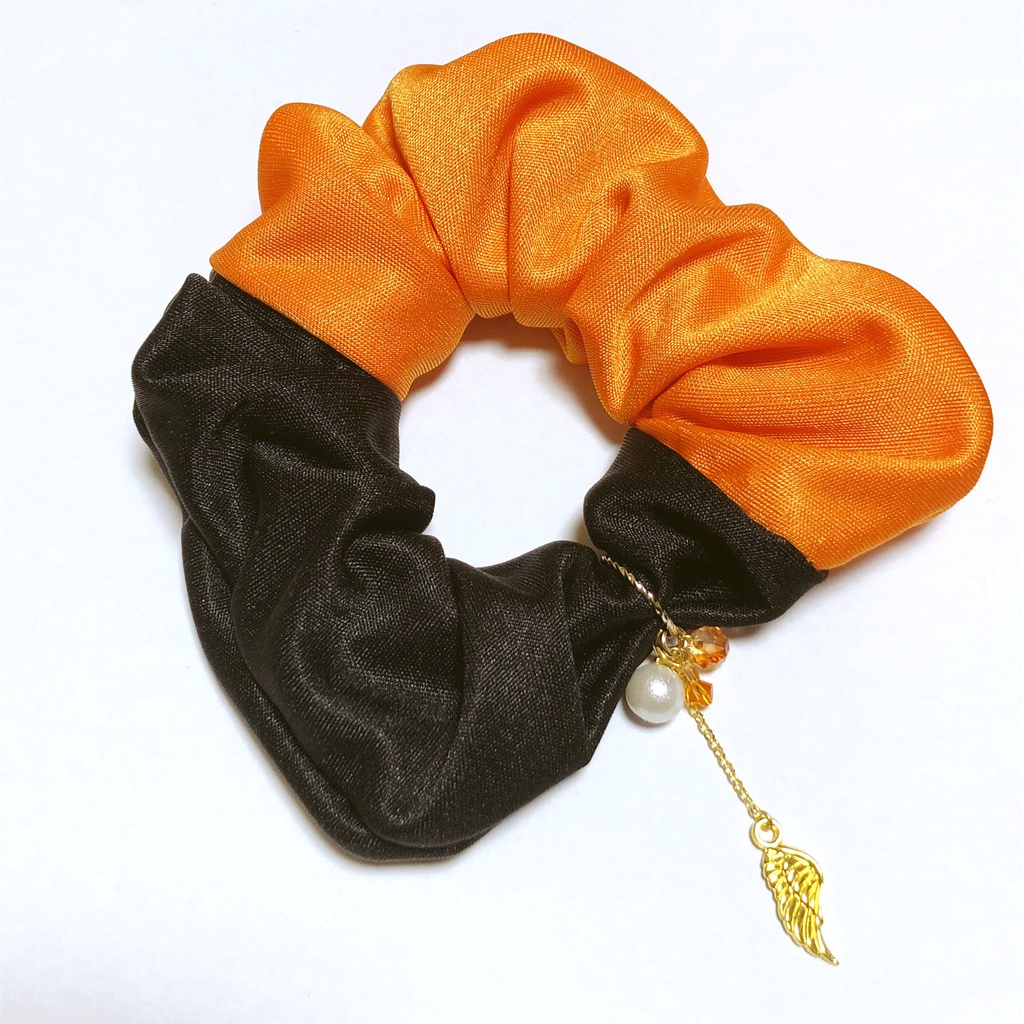 チャーム付きシュシュ♡ハイキューイメージカラー(🆕梟谷リニューアル!!)