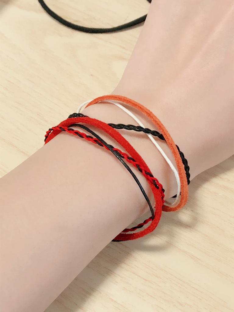 ブレスレット♡ハイキュー各校イメージカラー