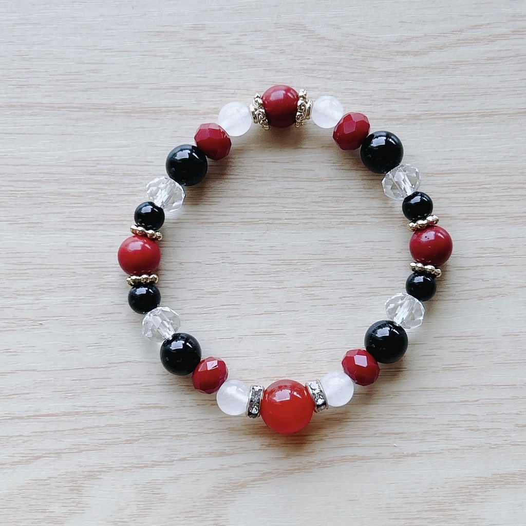 ハイキュー!!各校イメージカラー 天然石ブレスレット