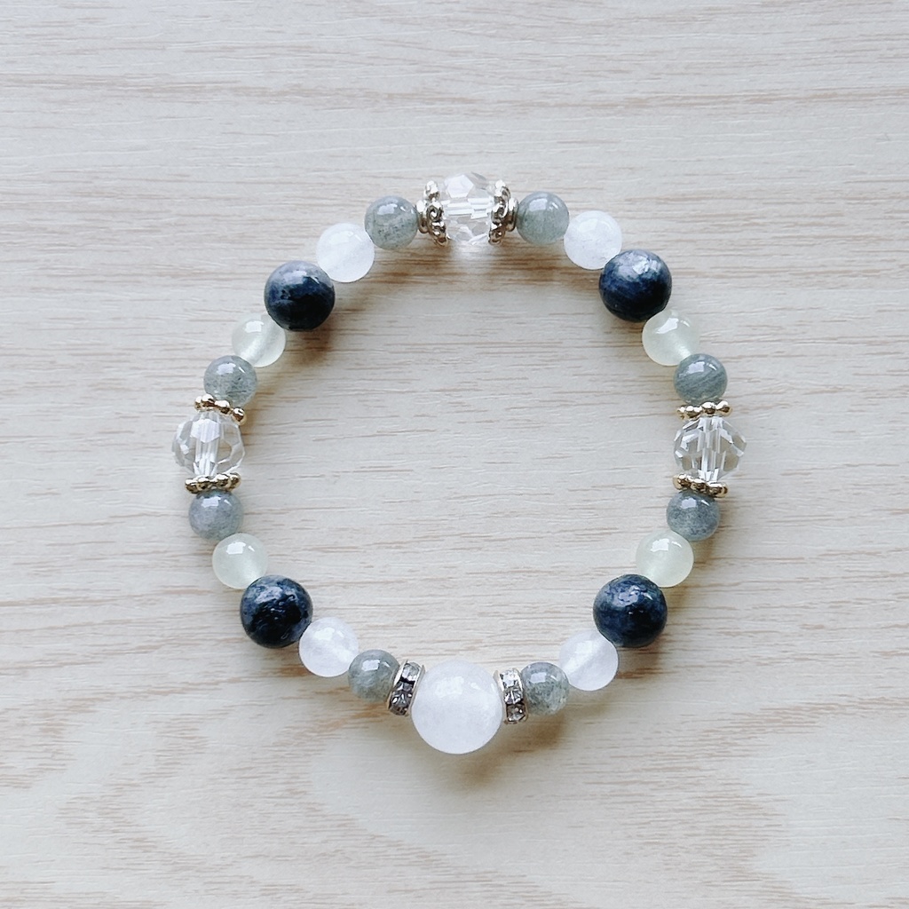 ハイキュー!!各校イメージカラー 天然石ブレスレット