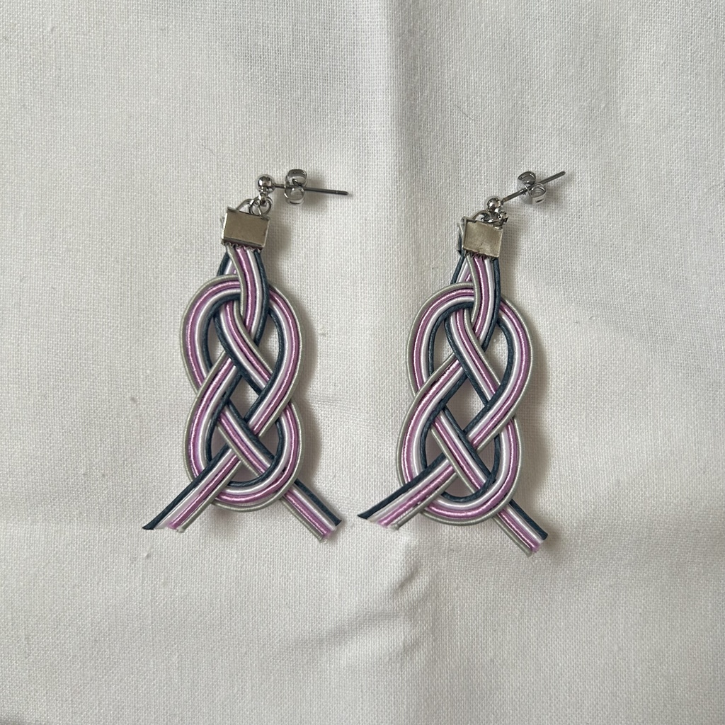 ヒプノシスマイク イメージカラー 水引 ピアス&イヤリング