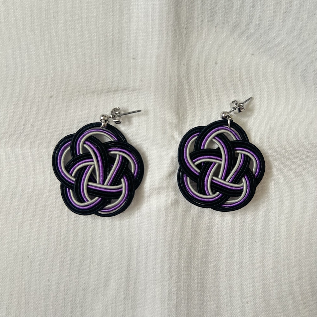 ヒプノシスマイク イメージカラー 水引 ピアス&イヤリング