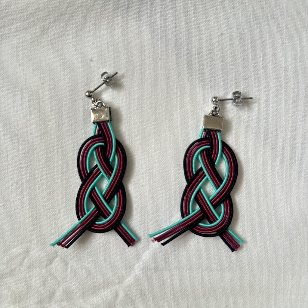 ヒプノシスマイク イメージカラー 水引 ピアス&イヤリング