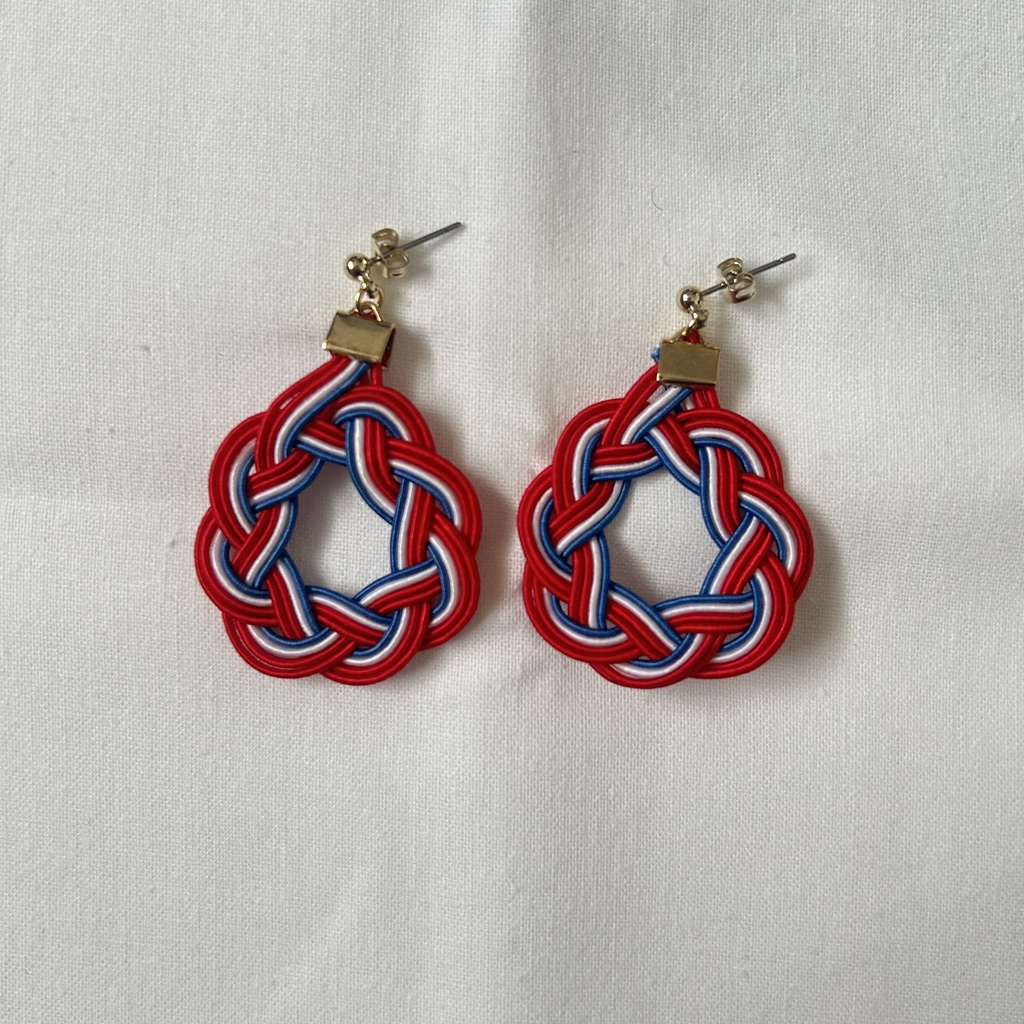 ヒプノシスマイク イメージカラー 水引 ピアス&イヤリング