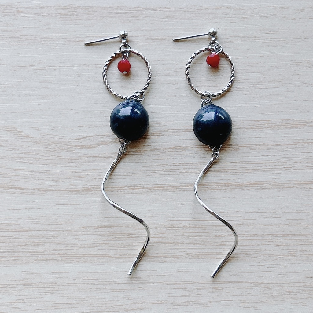 ハイキュー!!各校カラー ピアス&イヤリング Ver.3