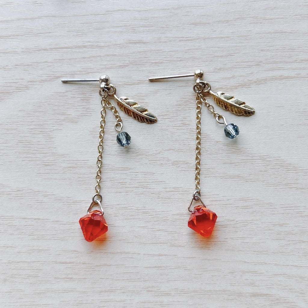 ハイキュー!! 烏野&音駒モチーフピアス/イヤリング