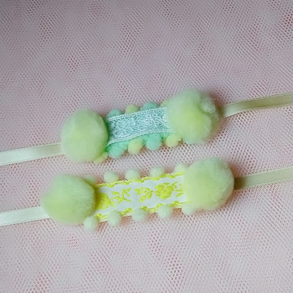 ぽんぽんヘッドアクセサリー(各種・各色)