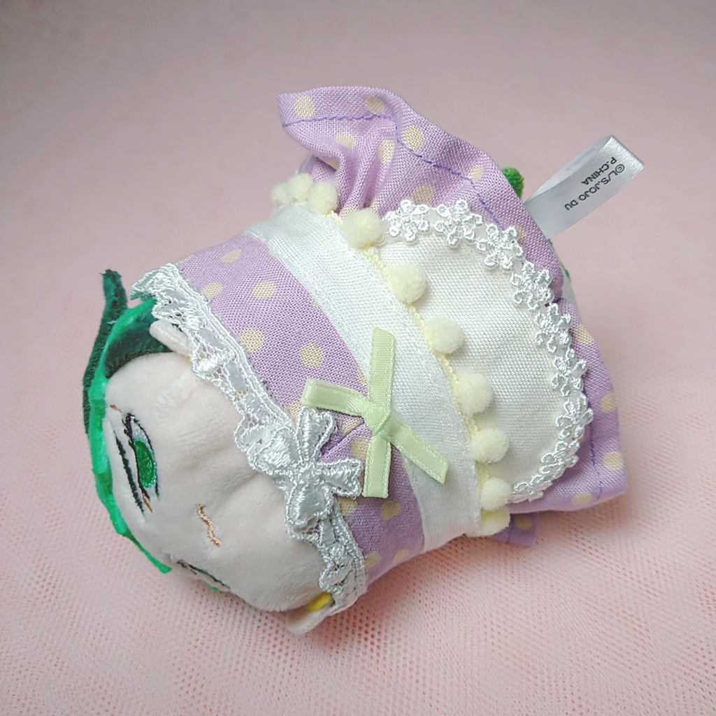 ぽてコロ　パステルエプロンワンピース