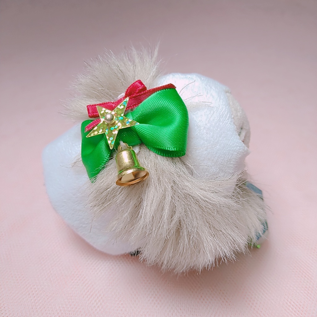 ふわふわクリスマスマフラー