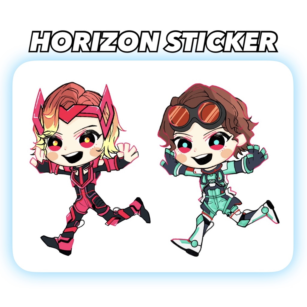 Apex Legends - Horizon Sticker ホライゾンステッカー - ｱﾛ - BOOTH