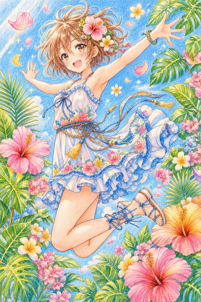 Free Sample : Elegant ANIME Coloring Book