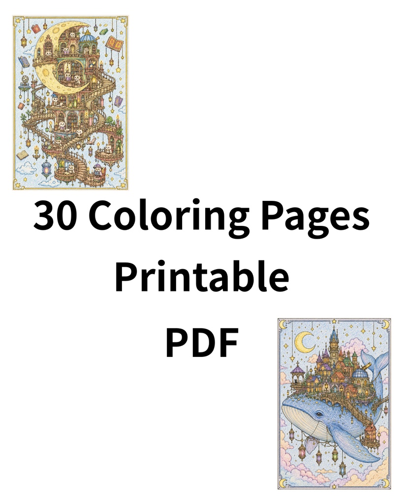 Tiny Shadows Coloring Book