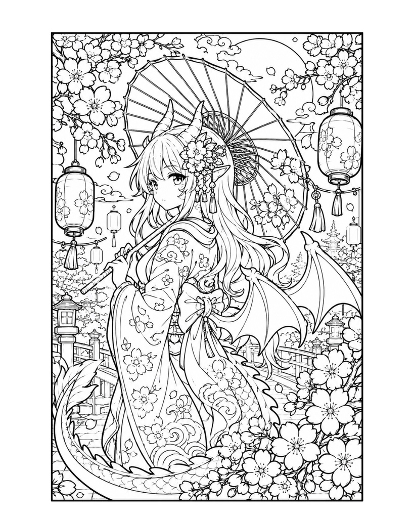 Moonlit Spirits of Japan