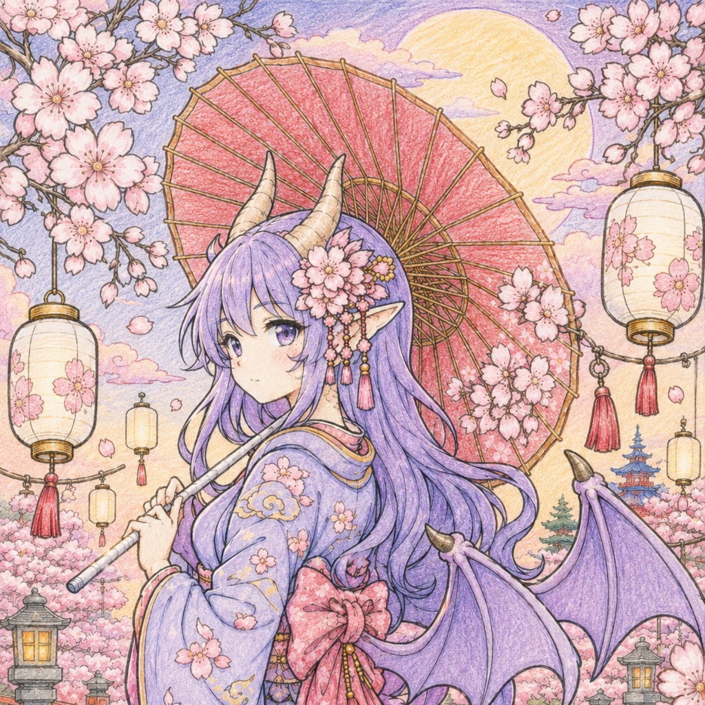 Moonlit Spirits of Japan