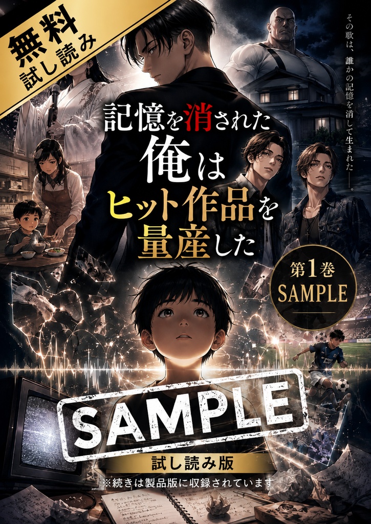 記憶を消された俺はヒット作品を量産した　第一巻　サンプル