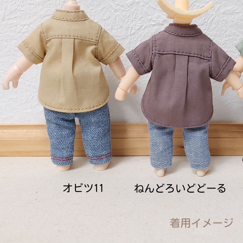 ピンタックシャツ