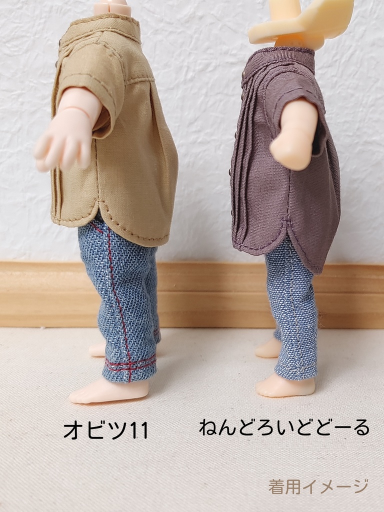 ピンタックシャツ