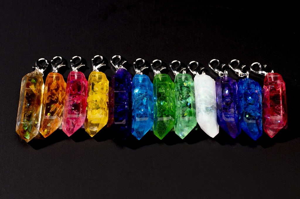 水晶型トップ(赤)