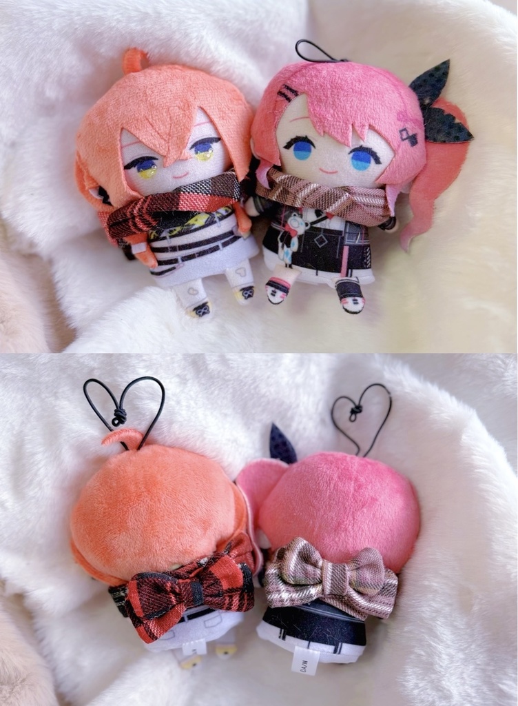 Ribbon muffler -Teddy color-