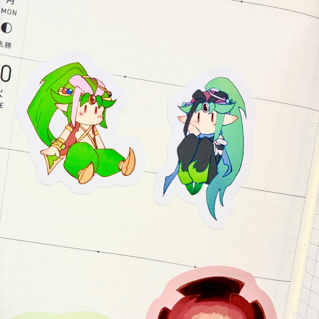 宝石魔人箱推しシール