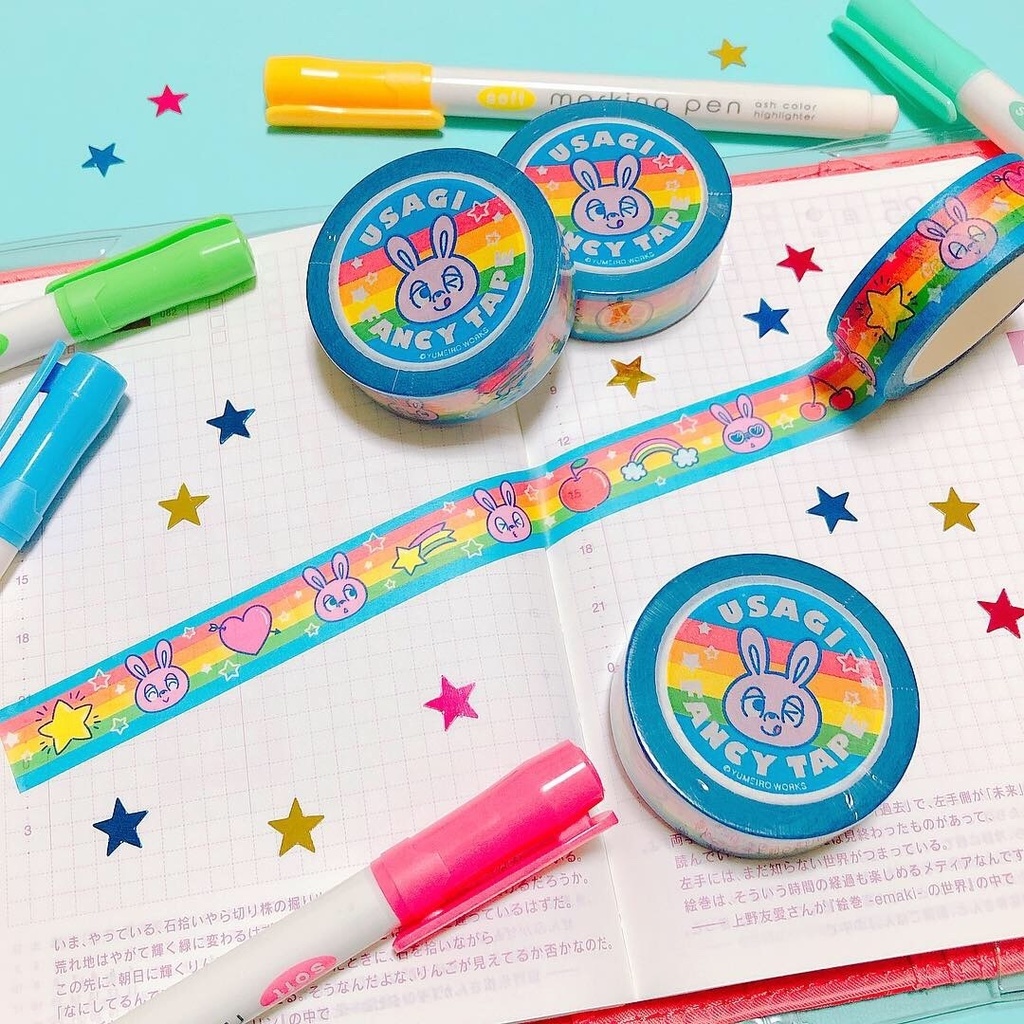 〈ワケあり商品〉マスキングテープ『USAGI FANCY TAPE』