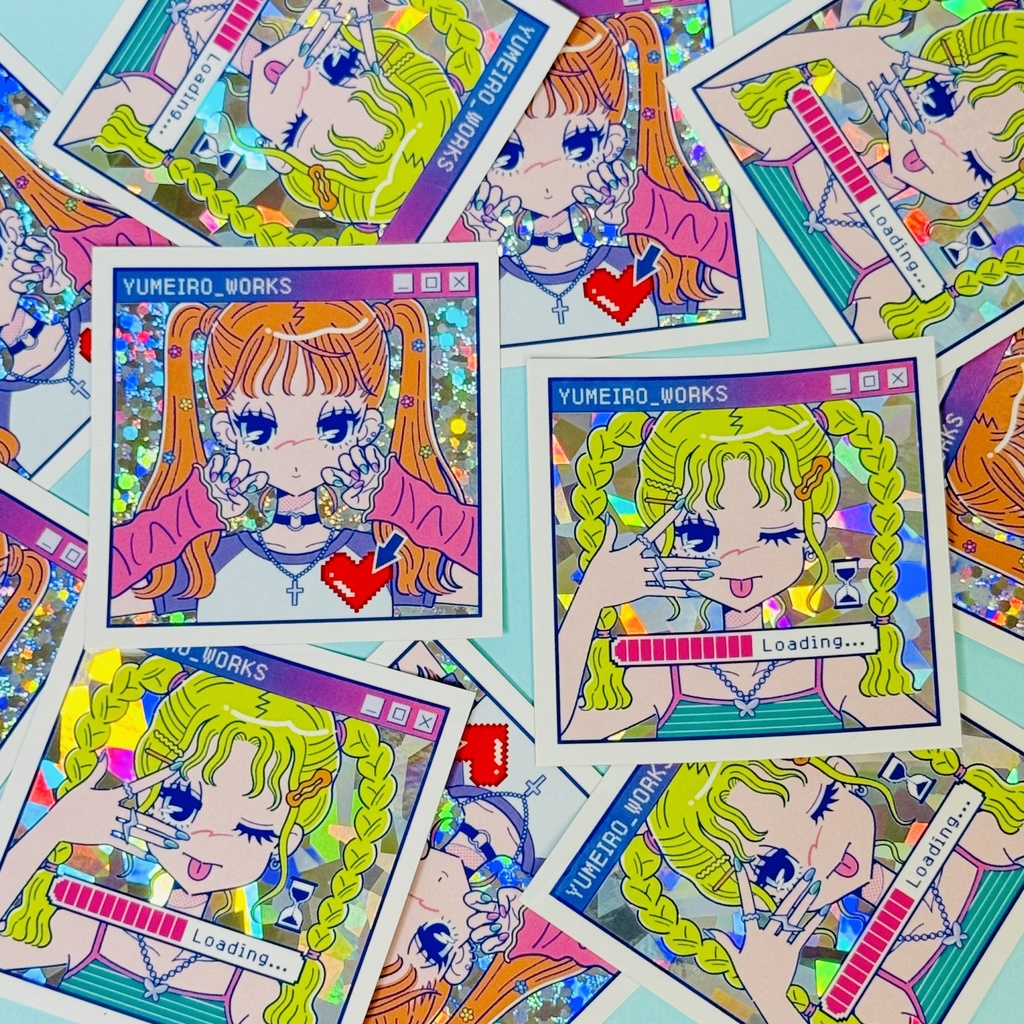 【NEW】ホログラムステッカー