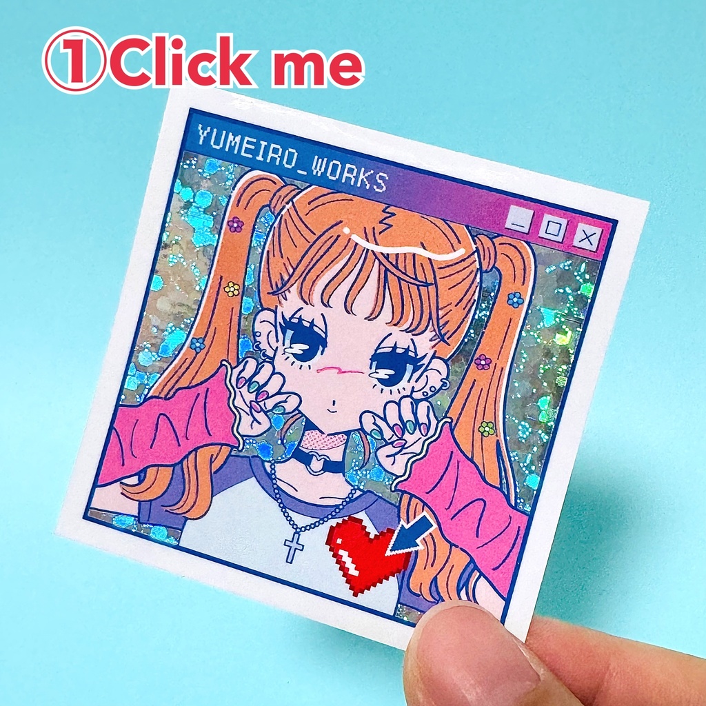 【NEW】ホログラムステッカー