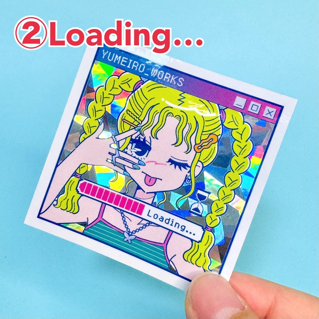 【NEW】ホログラムステッカー