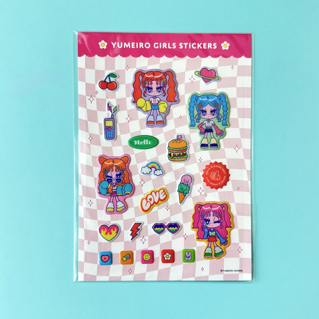 【NEW】ぷくぷくシール