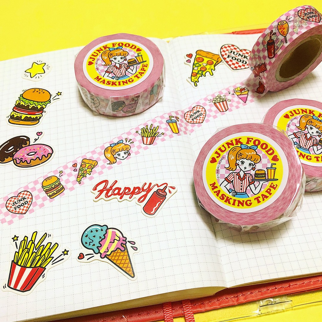 マスキングテープ 『JUNK FOOD』